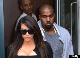 Kim Kardashian And Kanye West Sighting In New York City - April 22, 2013