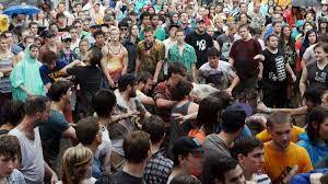 Mosh Pit Math: Physicists Analyze Rowdy Crowd : NPR