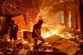 Destruction caused by white rioters is being widely acknowledged ...