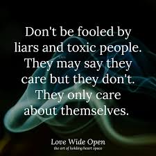 Love Wide Open - They only care about themselves. | Facebook