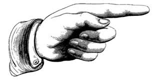 there are three fingers pointing back to you - Project Why