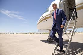 Image result for John Kerry and his plane