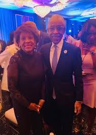 Image result for Maxine Waters and al sharpton